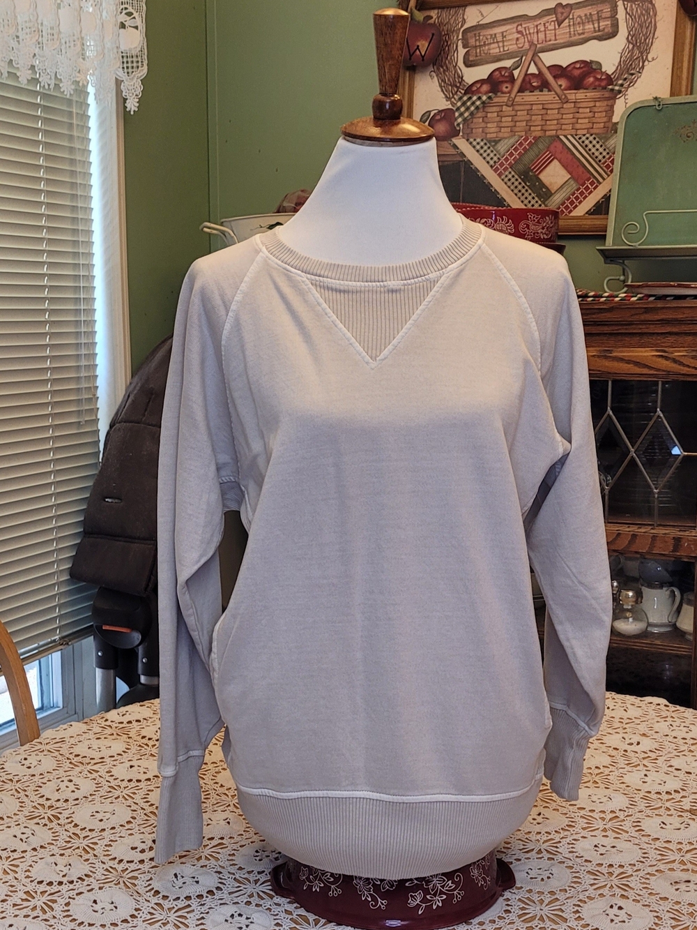 Zenana Women's Oatmeal Pullover Sweatshirt - Casual Comfort